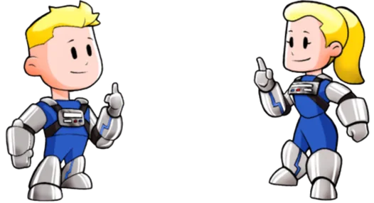 Personagens ilustrados do perfil ENTP